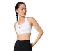 Nike DX6821-100 W NK SWSH Med SPT Bra Sports Bra Mujer White/Stone Mauve/Black Tamaño M