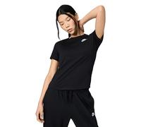 Nike DX7902-010 W NSW tee Club T-Shirt Mujer Black Tamaño L