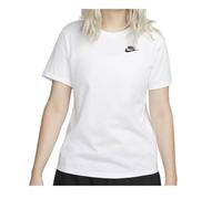 Nike DX7902-100 W NSW tee Club T-Shirt Mujer White Tamaño M