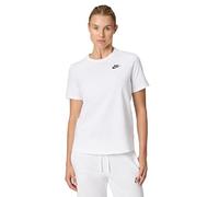 Nike DX7902-100 W NSW tee Club T-Shirt Mujer White Tamaño M