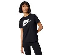 Nike DX7906-010 W NSW tee ESSNTL ICN FTRA T-Shirt Mujer Black/White Tamaño XS