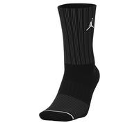 Jordan - Calcetines Everyday Cushioned Poly Crew (3 Pares), Unisex, Black, L [42 - 46]