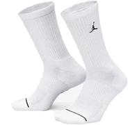 NIKE DX9632-100 U J ED CUSH POLY CREW 3PR 144 Socks Unisex WHITE/BLACK Tamaño L
