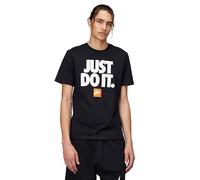 Nike DZ2989-010 M NSW tee Fran JDI Verbiage T-Shirt Hombre Black Tamaño XL