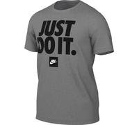 NIKE DZ2989-063 M NSW tee Fran JDI Verbiage T-Shirt Hombre DK Grey Heather Tamaño XL