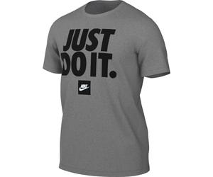 NIKE DZ2989-063 M NSW tee Fran JDI Verbiage T-Shirt Hombre DK Grey Heather Tamaño XL