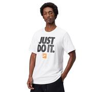 Nike DZ2989-100 M NSW tee Fran JDI Verbiage T-Shirt Hombre White Tamaño S