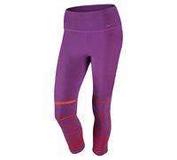 Nike Entrenamiento Pantalones Capri Legend Ti Capri Burnout, Todo el año, Mujer, Color Violett/Rot, tamaño Large