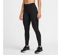 Nike W NK Epic Fast TGHT Leggings, Womens, Black/(Reflective silv), M