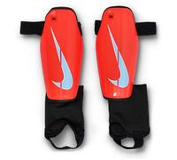 Nike - Espinillera Charge Guard Niño, Unisex, Bright crimson-Royal tint, M