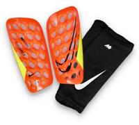 Nike - Espinillera Mercurial Flylite Superlock, Unisex, Hyper crimson-Volt, L
