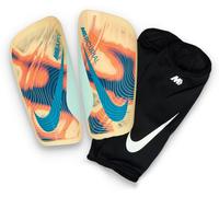 Nike Mercurial Kylian Mbappé - Naranja - Espinilleras Fútbol talla M