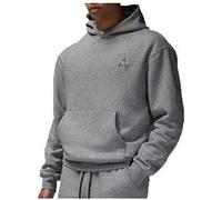 NIKE ESS FLC Sudadera con Capucha Carbon Heather/White XL