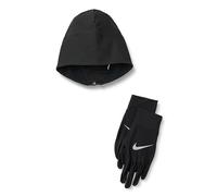 Nike Pack Dry Lightweight Fleece bonnet + gants S/M Negro