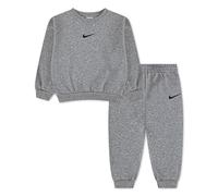 NIKE Essential Fleece Crew Set para niños Dk Grey Heather 5/6 años