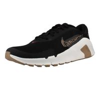Nike Estampado Flex Train para mujer, Negro/multicolor/gris hierro/vela/caqui británico/rojo fusión, 6