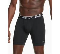 Nike Everyday Cotton Stretch Boxer Briefs 3Pk para Hombre Black XL