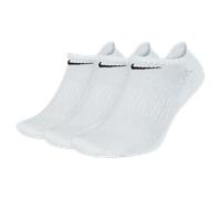 Nike Everyday Cushioned Calcetines cortos de entrenamiento (3 pares) - Blanco
