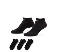 Calcetines de fitness nike everyday cushion no-show negro x3 34 - 38