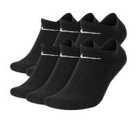NIKE - Calcetines unisex uso diario. - SX7675, Large, Negro/Blanco