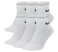 Calcetines de tenis Nike Everyday Cotton Cushioned Ankle M 6P - white 46-50