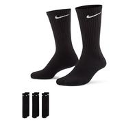 Nike Everyday Cushioned Calcetines largos de entrenamiento (3 pares) - Negro 38-42