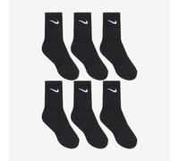 Nike Everyday Cushioned Crew Calcetines Black (paquete de 6 pares) L