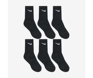Nike Everyday Cushioned Crew Calcetines Black (paquete de 6 pares) L