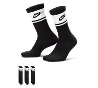 Nike Everyday Elevated Calcetines largos (3 pares) - Negro