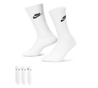 Nike Everyday Essential Calcetines largos (3 pares) - Blanco 38-42