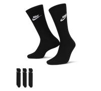 Nike Everyday Essential Calcetines largos (3 pares) - Negro 38-42