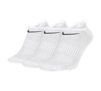 Calcetines de fitness nike everyday lightweight no-show blanco x3 34 - 38