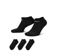 NIKE Everyday Lightweight, Calcetines Hombre, Multicolor (negro/blanco), S