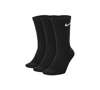 Nike Calcetines Everyday Lightweight Crew 3 Pares EU 38-42 Black / White
