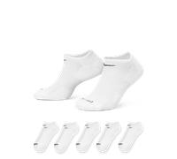 Nike Everyday Plus Cushioned Calcetines cortos de entrenamiento (6 pares) - Blanco 46-50