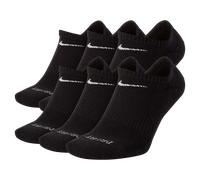 Nike Everyday Plus Cushioned Calcetines cortos de entrenamiento (6 pares) - Negro 34-38