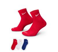 Nike Everyday Plus Cushioned Calcetines de entrenamiento hasta el tobillo (3 pares) - Multicolor 38-42