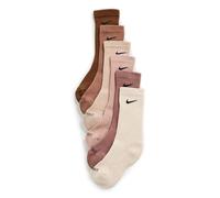 Nike Everyday Plus Cushioned Crew-trainingssocken (6 Paar) Calcetines, Multicolor, Medium para Hombre