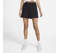 Nike Everything Wovens Pantalón corto de talle medio de 13 cm - Mujer - Negro XL (EU 48-50)