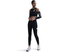 Nike Fast Leggings De 7/8 De Talle Medio - Mujer, Black, HV8555-010, S