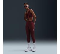 Nike Fast Leggings de 7/8 de talle medio - Mujer - Rojo XL (EU 48-50)