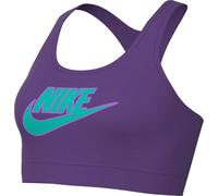 Nike FB4080-599 W NK SWSH Med SPT Futura Bra Sports Bra Mujer Purple Cosmos/Fuchsia Dream/Clear J Tamaño XL