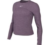 Nike FB4297-536 W NK Swift ELMNT DF UV CRW Top Sweatshirt Mujer Violet Dust/Pewter/HTR/Reflective S Tamaño XL