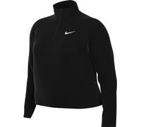 Nike FB4318-010 W NK Swift ELMNT DF UV HZTOP Sweatshirt Mujer Black/Reflective SILV Tamaño 1X
