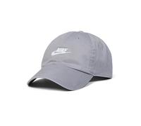 Nike FB5368-073 U NK Club Cap U CB FUT WSH L Hat Unisex Adult Particle Grey/White Tamaño S/M