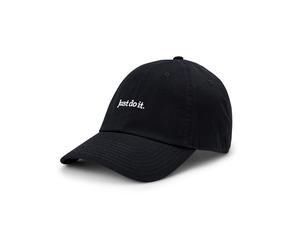 Nike FB5370-010 U NK Club Cap U CB JDI L Hat Unisex Adult Black/White Tamaño M/L