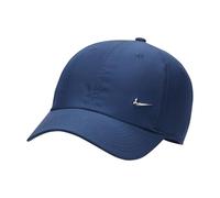 NIKE FB5372-410 U NK DF Club Cap U CB MTSWSH L Hat Unisex Niños Marino Medianoche/Plata Metalizado Tamaño M/L