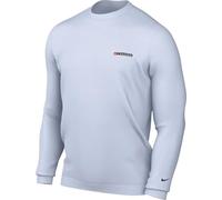 Nike FB5508-085 M NK DF Track Club FLC Crew Sweatshirt Hombre Football Grey/Black Tamaño S