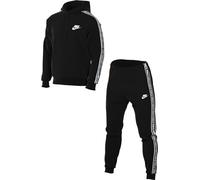 Nike Chándal Club Fleece FB7296-010 Negro/Blanco Hombre Talla S
