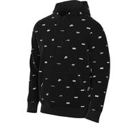 Nike FB7434-010 M NK Club+ BB PO Hoodie AOP Sweatshirt Hombre Black/White Tamaño XS